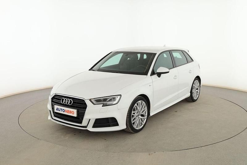 Usado Audi A3 Sportback S-Line 150 CV (110 kW) 2018 Blanco Utilitario
