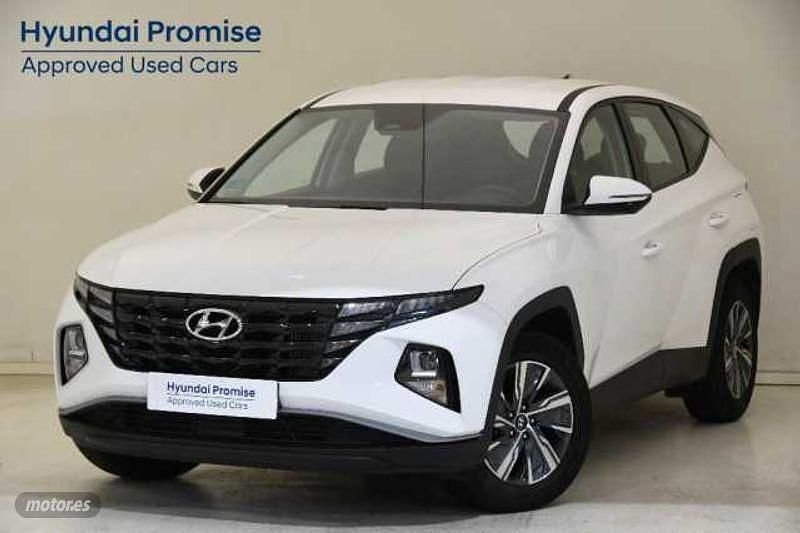 Blanco Usado 2024 Hyundai Tucson SUV | 24.590 € (Precio justo) - Imagen 1/4