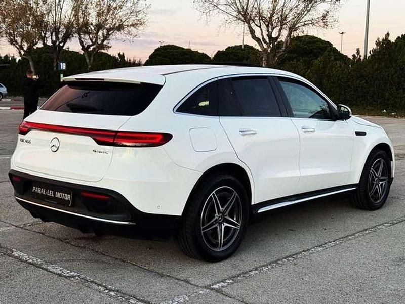Usado Mercedes EQC400 300 kW (408 CV) 2020 Blanco SUV