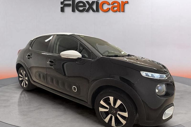 Negro Usado 2018 Citroën C3 Feel Berlina | 6990 € (Super precio) - Imagen 1/4