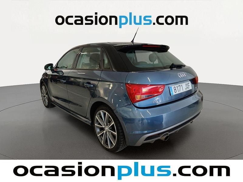 Usado Audi A1 Sportback S-Line 95 CV (69 kW) 2017 Azul Utilitario