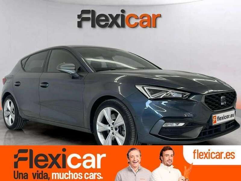 Azul Usado 2022 Seat Leon FR Berlina | 20.590 € (Precio justo) - Imagen 1/4