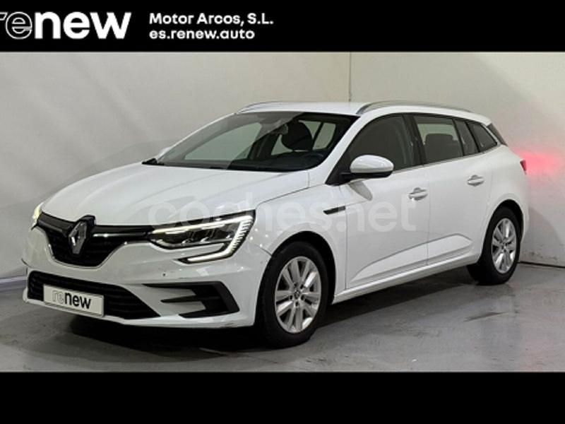 Blanco Usado 2021 Renault Mégane GrandTour Intens Familiar | 20.900 € (Caro) - Imagen 1/4