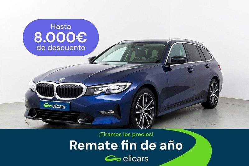 Azul Usado 2020 BMW 320 Familiar | 28.390 € (Precio justo) - Imagen 1/4