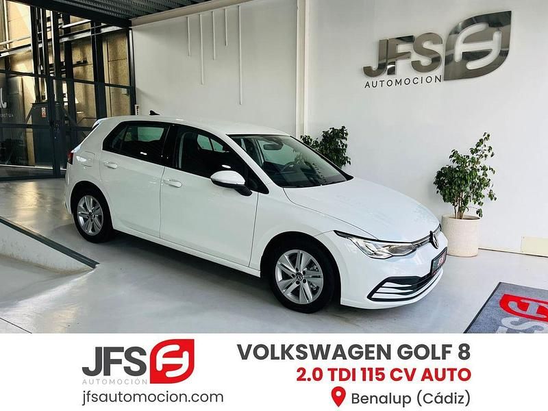 Blanco Usado 2021 VW Golf VIII Utilitario | 21.500 € (Caro) - Imagen 1/4