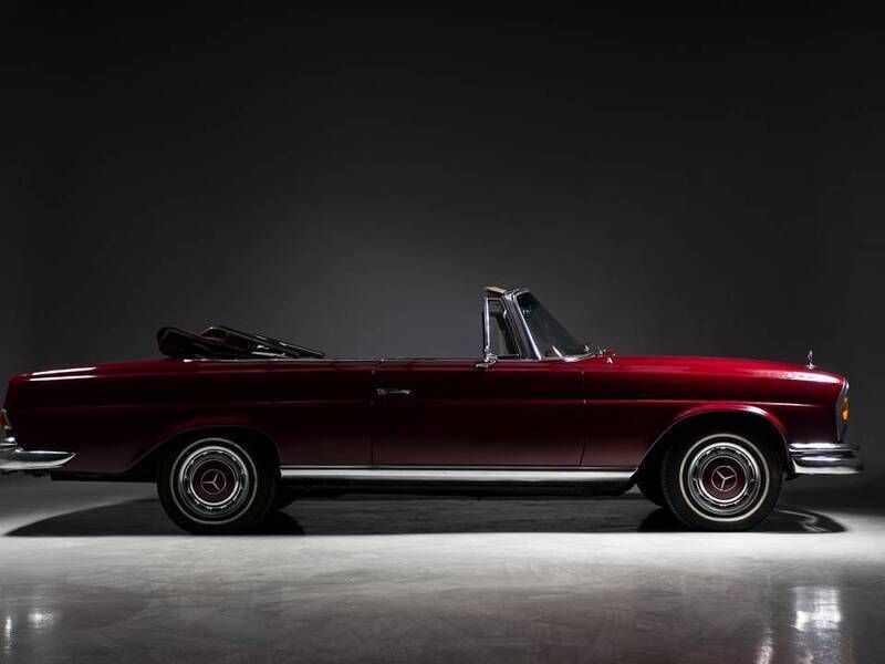 Usado Mercedes 220 SE 120 CV (88 kW) 1965 Burdeos Descapotable
