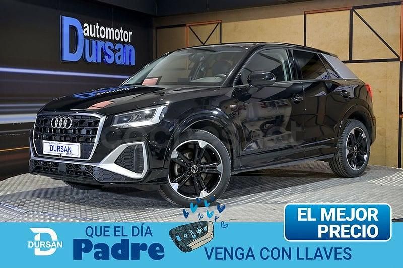 Usado Audi Q2 S-Line 116 CV (85 kW) 2022 Negro SUV