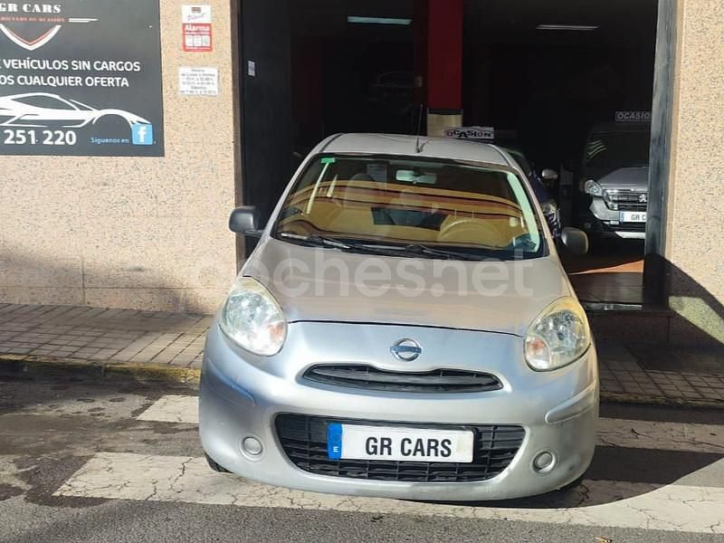 Usado Nissan Micra Acenta 80 CV (58 kW) 2011 Gris / plata Utilitario
