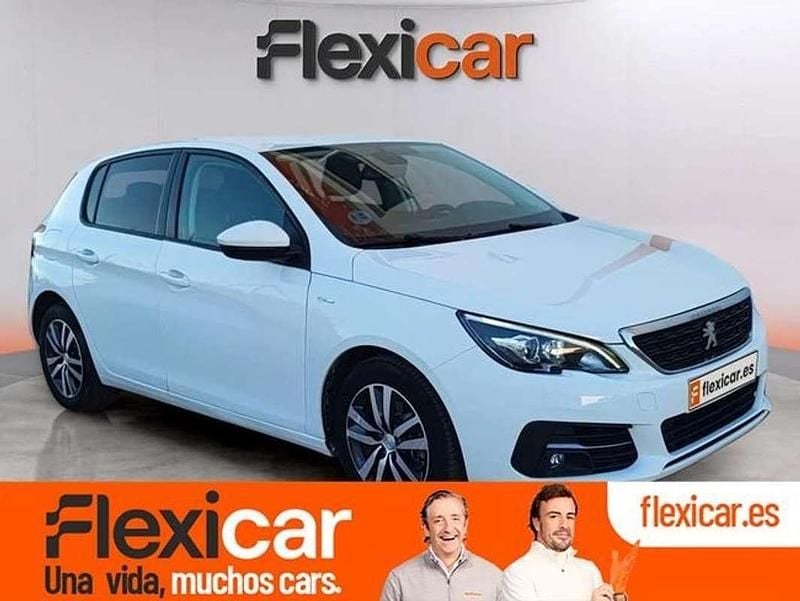 Blanco Usado 2021 Peugeot 308 Allure Utilitario | 12.390 € (Buen precio) - Imagen 1/4