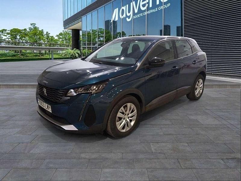 Azul Usado 2022 Peugeot 3008 Active Monovolumen | 18.500 € (Precio justo) - Imagen 1/4