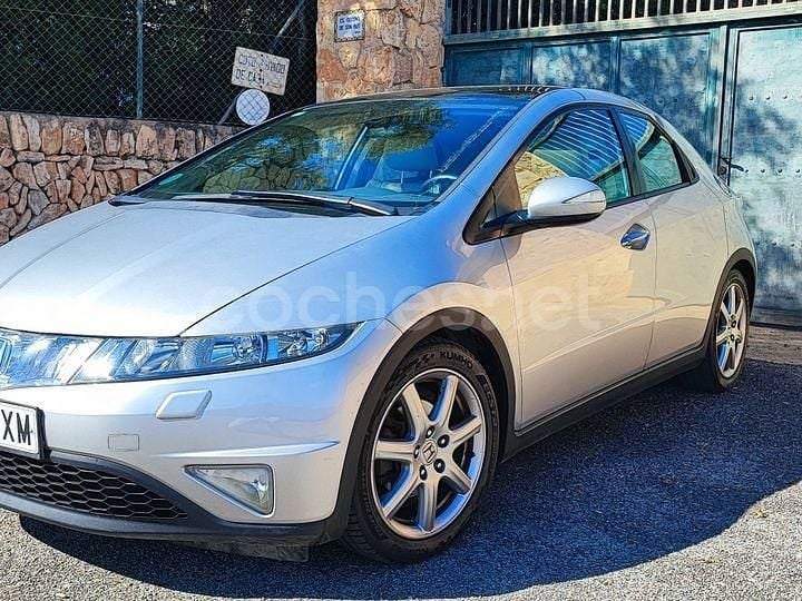 Gris / plata Usado 2006 Honda Civic Executive Berlina | 7700 € (Super precio) - Imagen 1/4