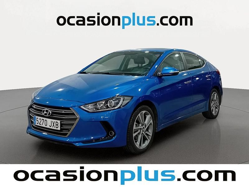 Azul Usado 2017 Hyundai Elantra Style Berlina | 13.990 € (Buen precio) - Imagen 1/4