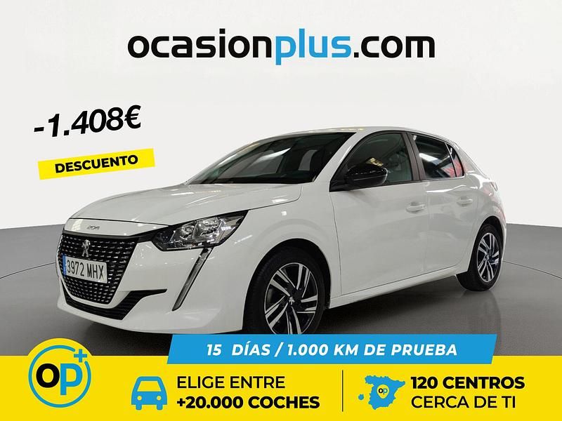 Usado Peugeot 208 Active 100 CV (73 kW) 2023 Blanco Utilitario