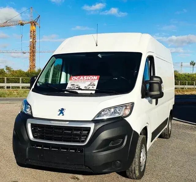 Blanco Usado 2021 Peugeot Boxer S Van | 19.499 € (Precio justo) - Imagen 1/4