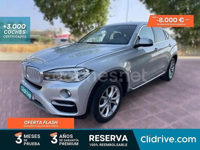 Gris / plata Usado 2015 BMW X6 SUV | 27.790 € (Super precio) - Imagen 1/3