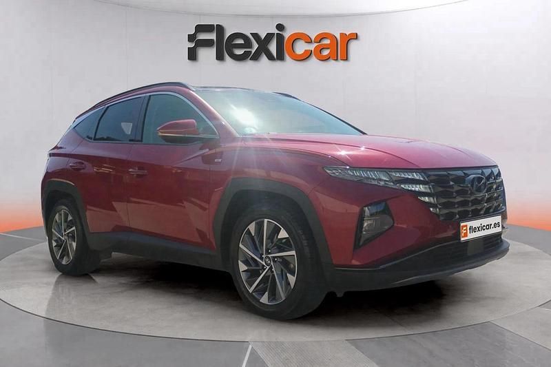 Rojo Usado 2023 Hyundai Tucson SUV | 24.790 € (Precio justo) - Imagen 1/4