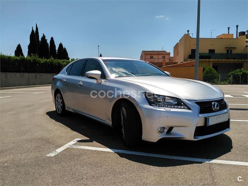 Usado Lexus GS450H 345 CV (253 kW) 2013 Gris / plata Berlina