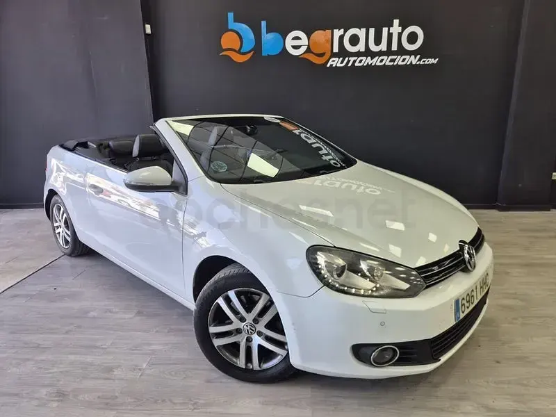 Usado VW Golf Cabriolet 160 CV (117 kW) 2011 Blanco Descapotable