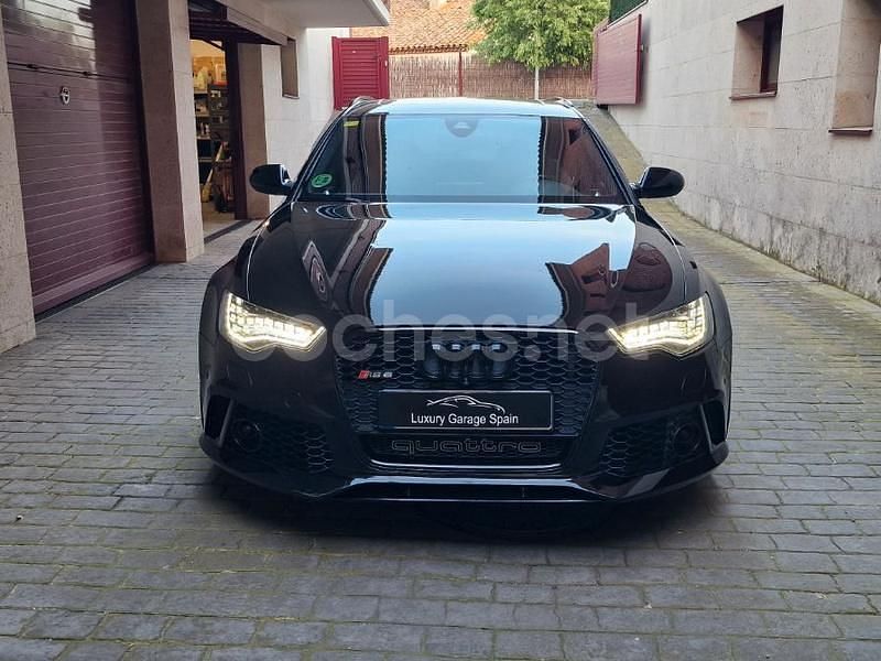 Usado Audi RS6 560 CV (411 kW) 2014 Negro Familiar