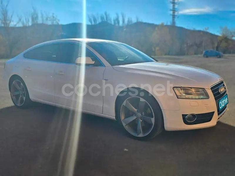 Usado Audi A5 Sportback Premium 177 CV (130 kW) 2011 Blanco Utilitario
