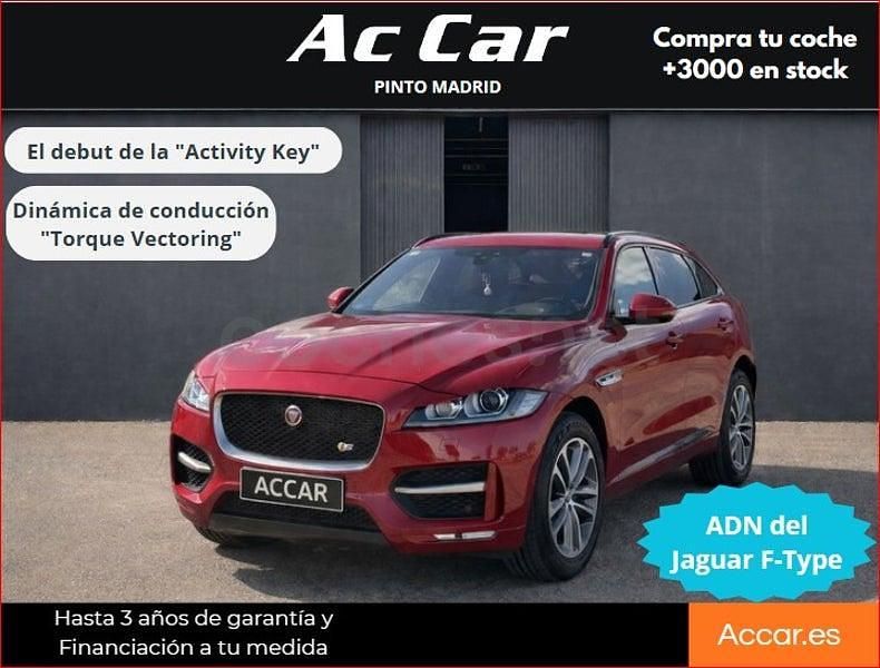 Usado Jaguar F-Pace Portfolio 180 CV (132 kW) 2016 Rojo SUV