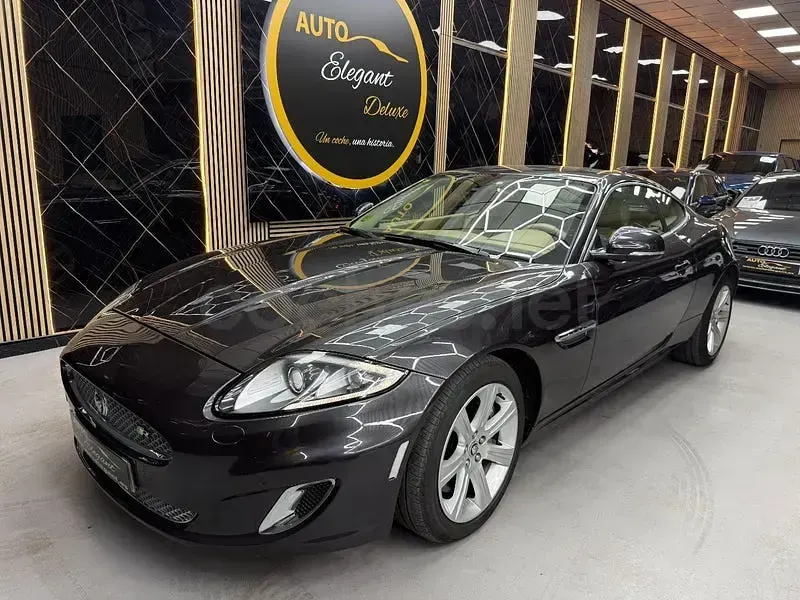 Usado Jaguar XK Portfolio 385 CV (283 kW) 2012 Gris / plata Coupe