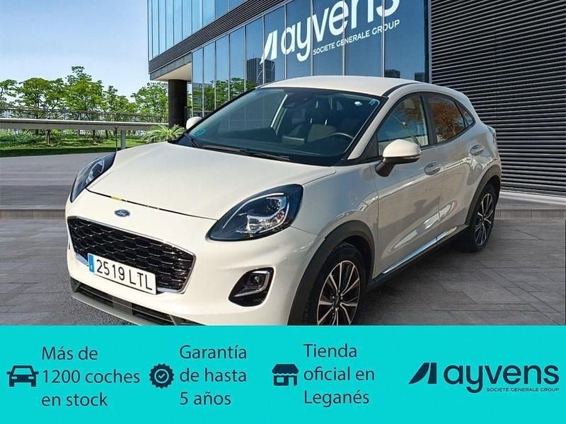 Blanco Usado 2021 Ford Puma Titanium SUV | 17.400 € (Precio justo) - Imagen 1/4