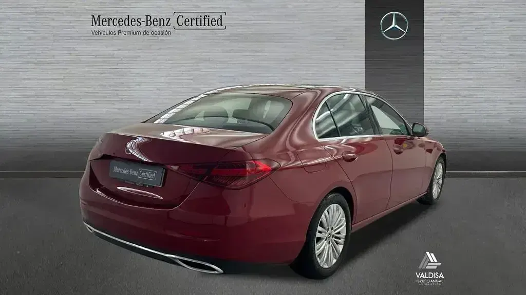 Usado Mercedes C200 Avantgarde 163 CV (119 kW) 2025 Rojo Berlina