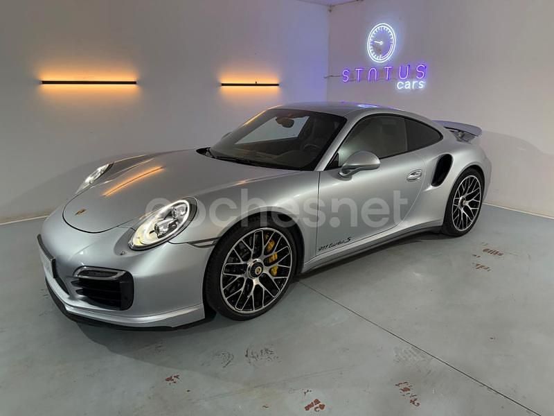 Usado Porsche 911 Turbo S 560 CV (411 kW) 2015 Gris / plata Coupe
