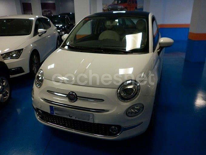 Usado Fiat 500 Lounge 69 CV (50 kW) 2017 Blanco Berlina