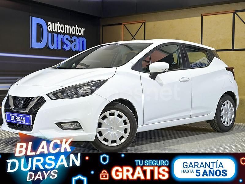 Blanco Usado 2022 Nissan Micra Acenta Utilitario | 13.690 € (Un poco caro) - Imagen 1/4