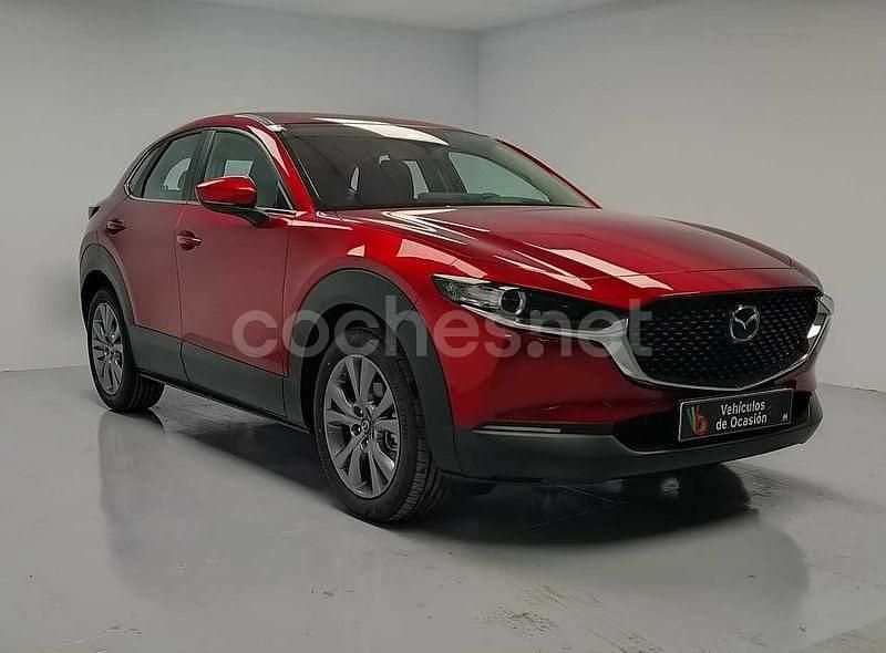 Rojo Usado 2024 Mazda CX-30 Exclusive-Line SUV | 27.800 € (Un poco caro) - Imagen 1/4
