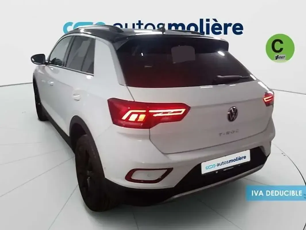 Usado VW T-Roc 110 CV (80 kW) 2023 Blanco SUV