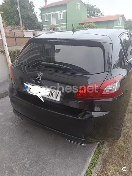 Usado Peugeot 308 GTi 205 CV (150 kW) 2015 Negro Berlina