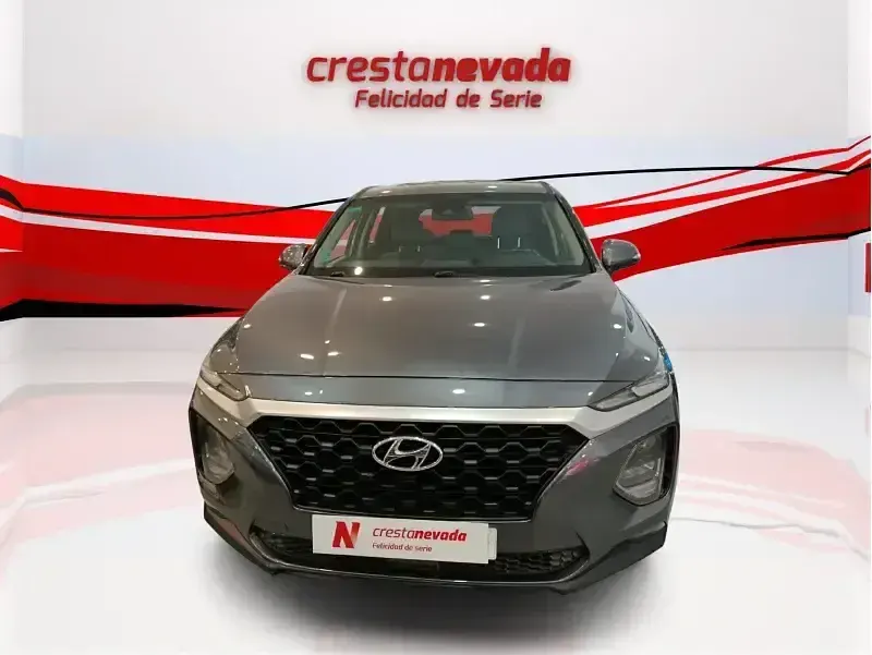 Usado Hyundai Santa Fe 150 CV (110 kW) 2019 Gris SUV