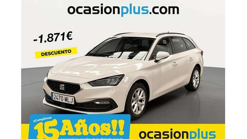 Blanco Usado 2023 Seat Leon ST Style Familiar | 18.719 € (Precio justo) - Imagen 1/4