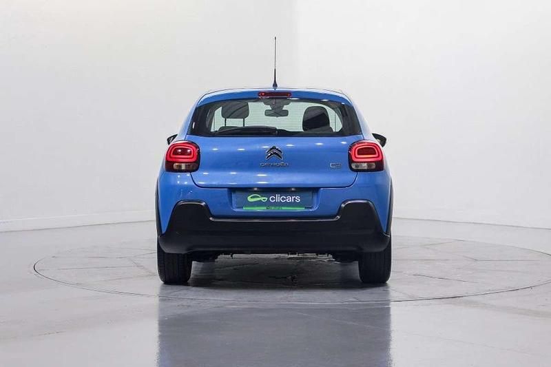 Usado Citroën C3 Feel 82 CV (60 kW) 2017 Azul Utilitario