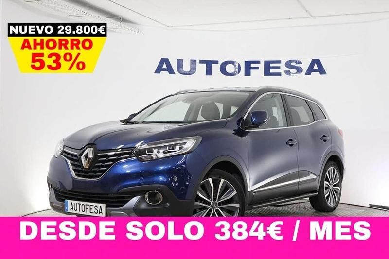Azul Usado 2017 Renault Kadjar Zen SUV | 14.150 € (Precio justo) - Imagen 1/4