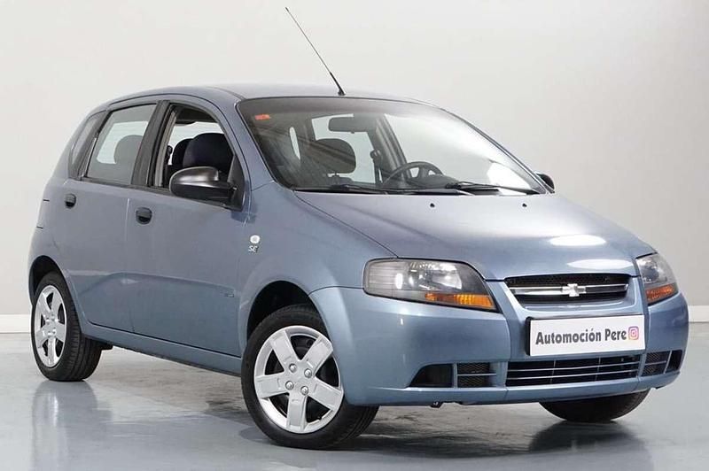 Usado Chevrolet Kalos SE 72 CV (52 kW) 2007 Azul Utilitario