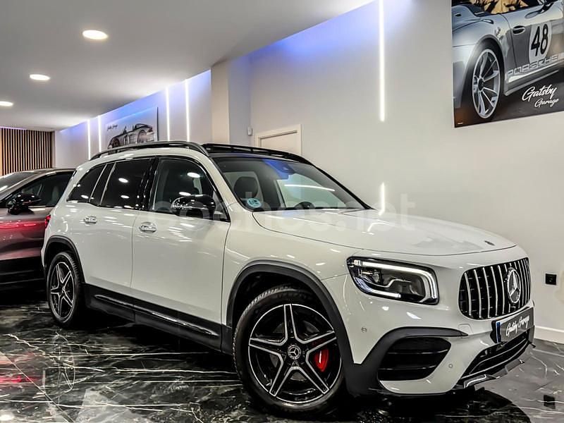 Usado Mercedes GLB200 150 CV (110 kW) 2021 Blanco SUV