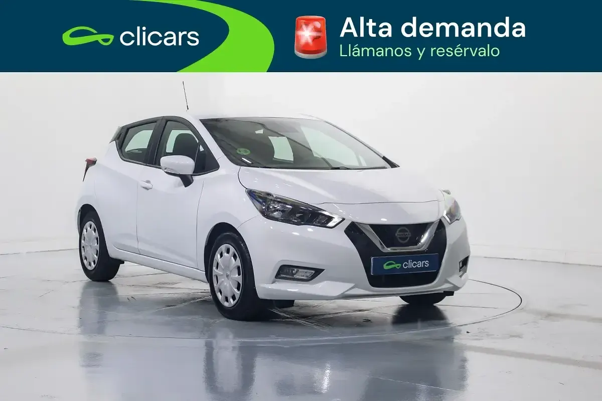 Usado Nissan Micra Acenta 92 CV (67 kW) 2023 Blanco Utilitario