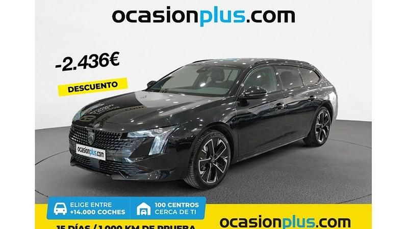 Negro Usado 2024 Peugeot 308 GT Familiar | 24.364 € (Buen precio) - Imagen 1/1