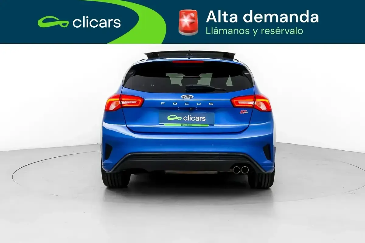 Usado Ford Focus ST-Line 120 CV (88 kW) 2018 Azul Berlina