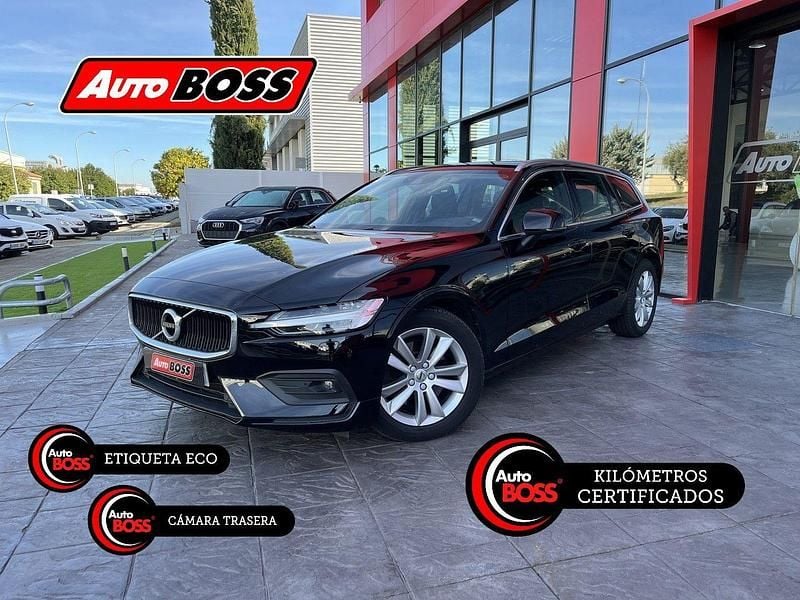 Negro Usado 2021 Volvo V60 Momentum Familiar | 23.900 € (Precio justo) - Imagen 1/3