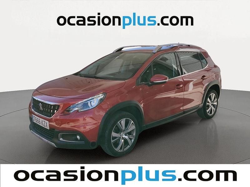 Usado Peugeot 2008 Allure 110 CV (80 kW) 2019 Rojo SUV