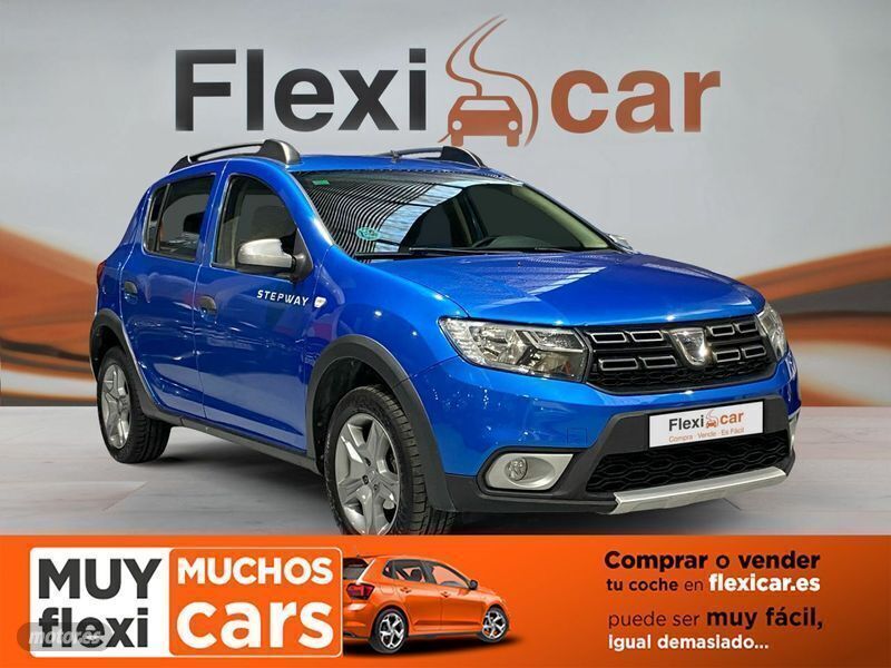 Usado Dacia Sandero Stepway 90 CV (66 kW) 2016 Azul Utilitario