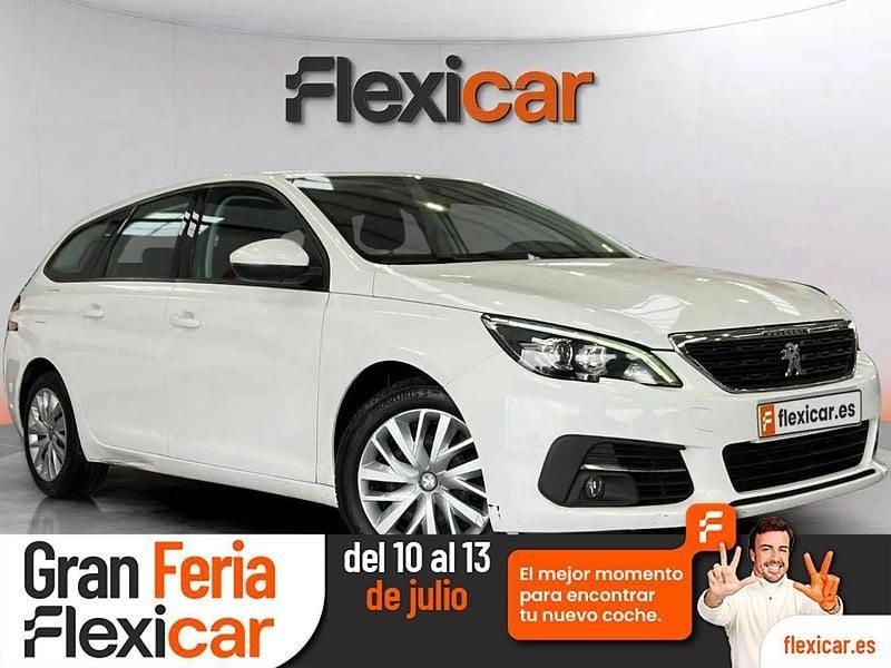 Blanco Usado 2020 Peugeot 308 Active Familiar | 10.790 € (Precio justo) - Imagen 1/2