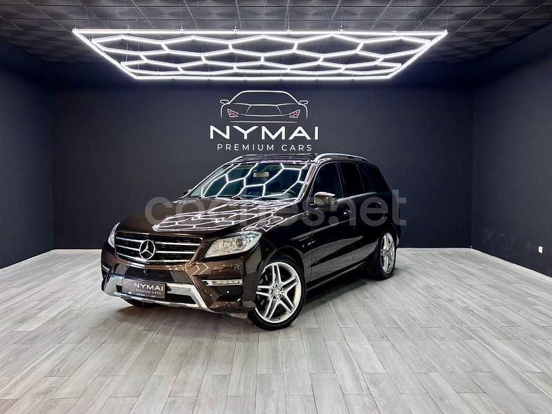 Marrón Usado 2015 Mercedes ML350 SUV | 28.895 € (Un poco caro) - Imagen 1/4