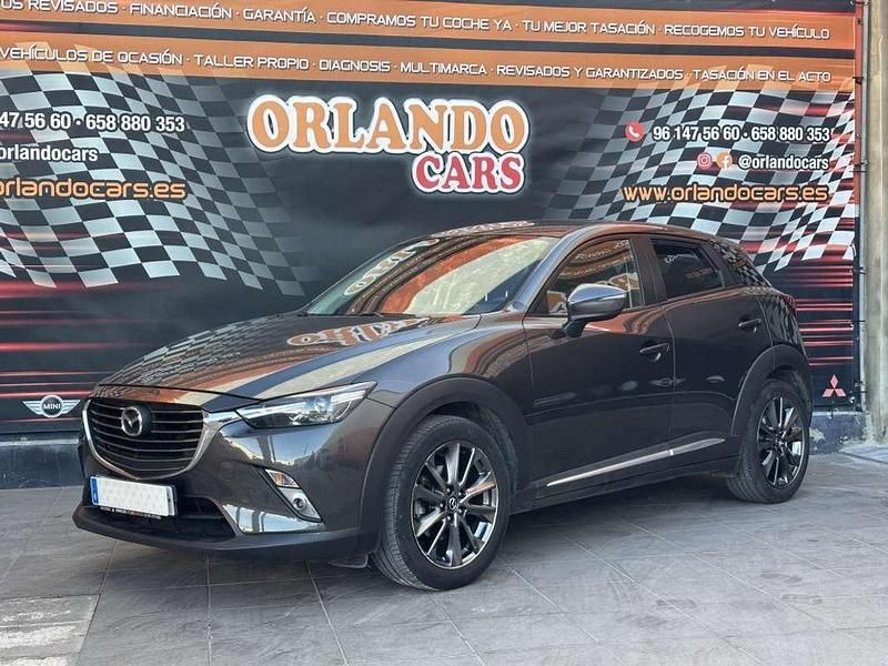 Usado Mazda CX-3 121 CV (88 kW) 2018 Gris SUV