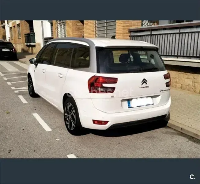 Usado Citroën C4 SpaceTourer PureTech 131 CV (96 kW) 2021 Blanco Monovolumen
